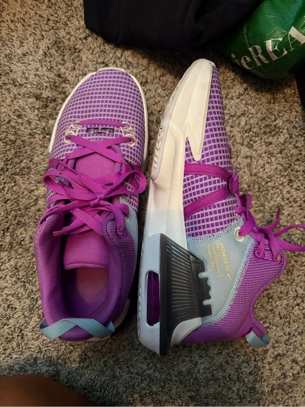 Nike Women’s Purple Basketball Gym shoes